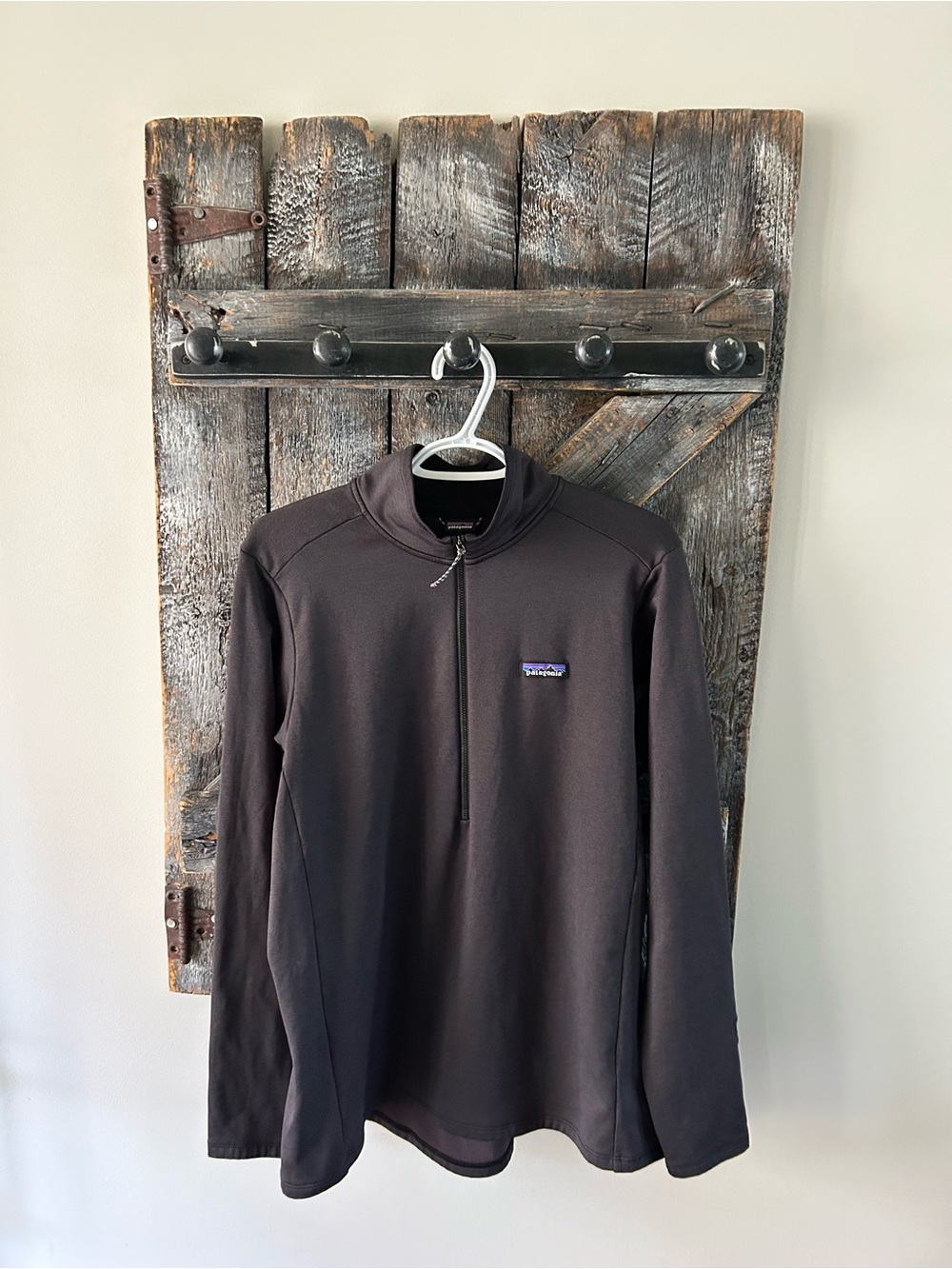 Women's Patagonia Black Half-Zip Pullover